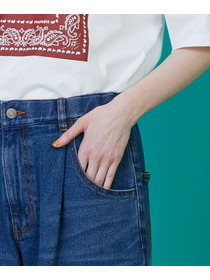 【FRAPBOIS】カーブデニム3 パンツ 詳細画像 ブラック 5