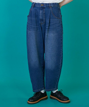 【FRAPBOIS】カーブデニム3 パンツ 詳細画像 ブルー 1