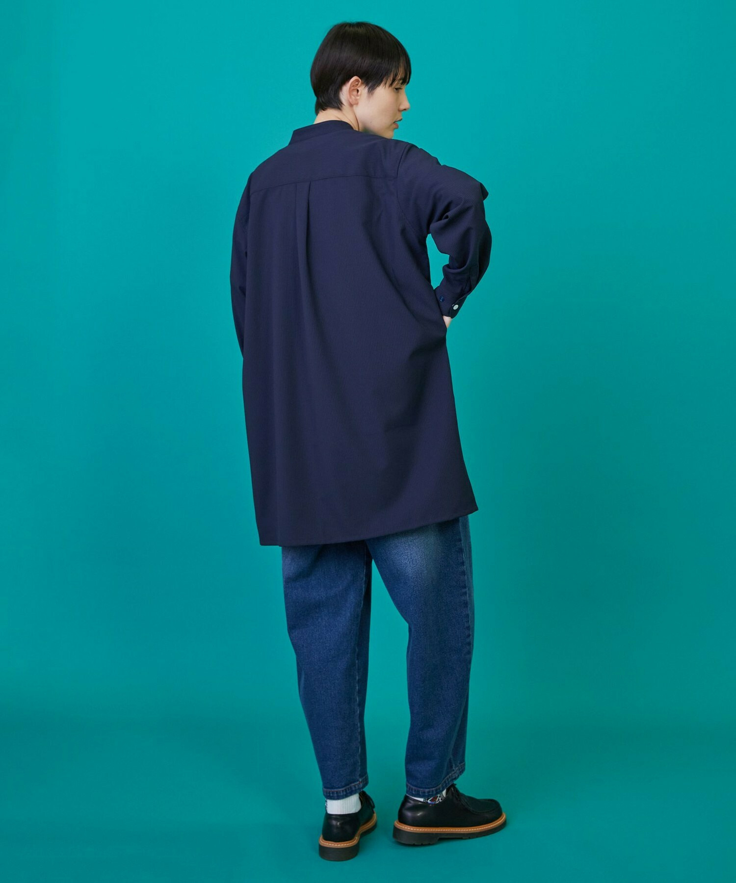 【FRAPBOIS】カーブデニム3 パンツ 詳細画像 ブラック 12