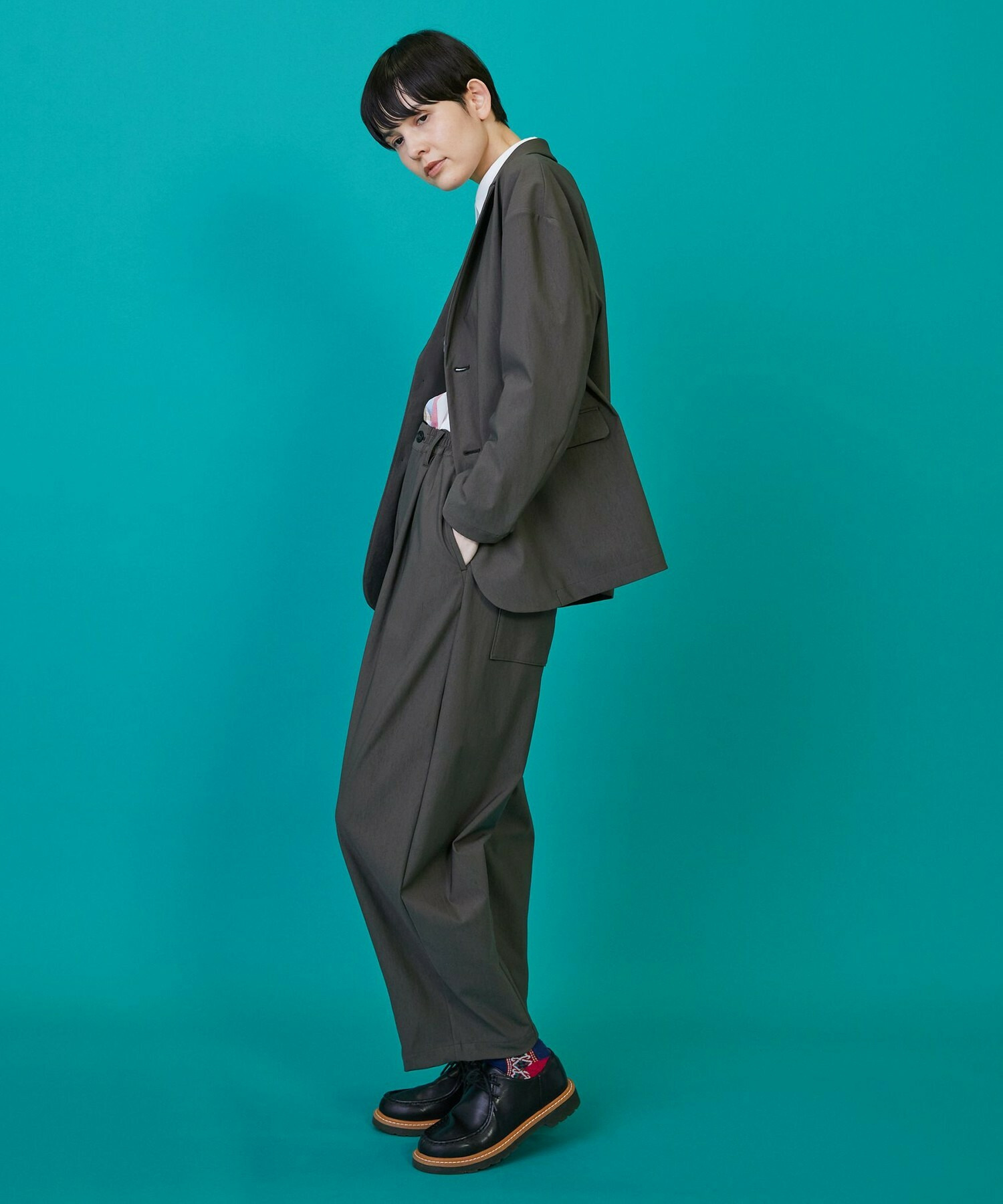 【FRAPBOIS】クールタッチ パンツ 詳細画像 ブラック 12