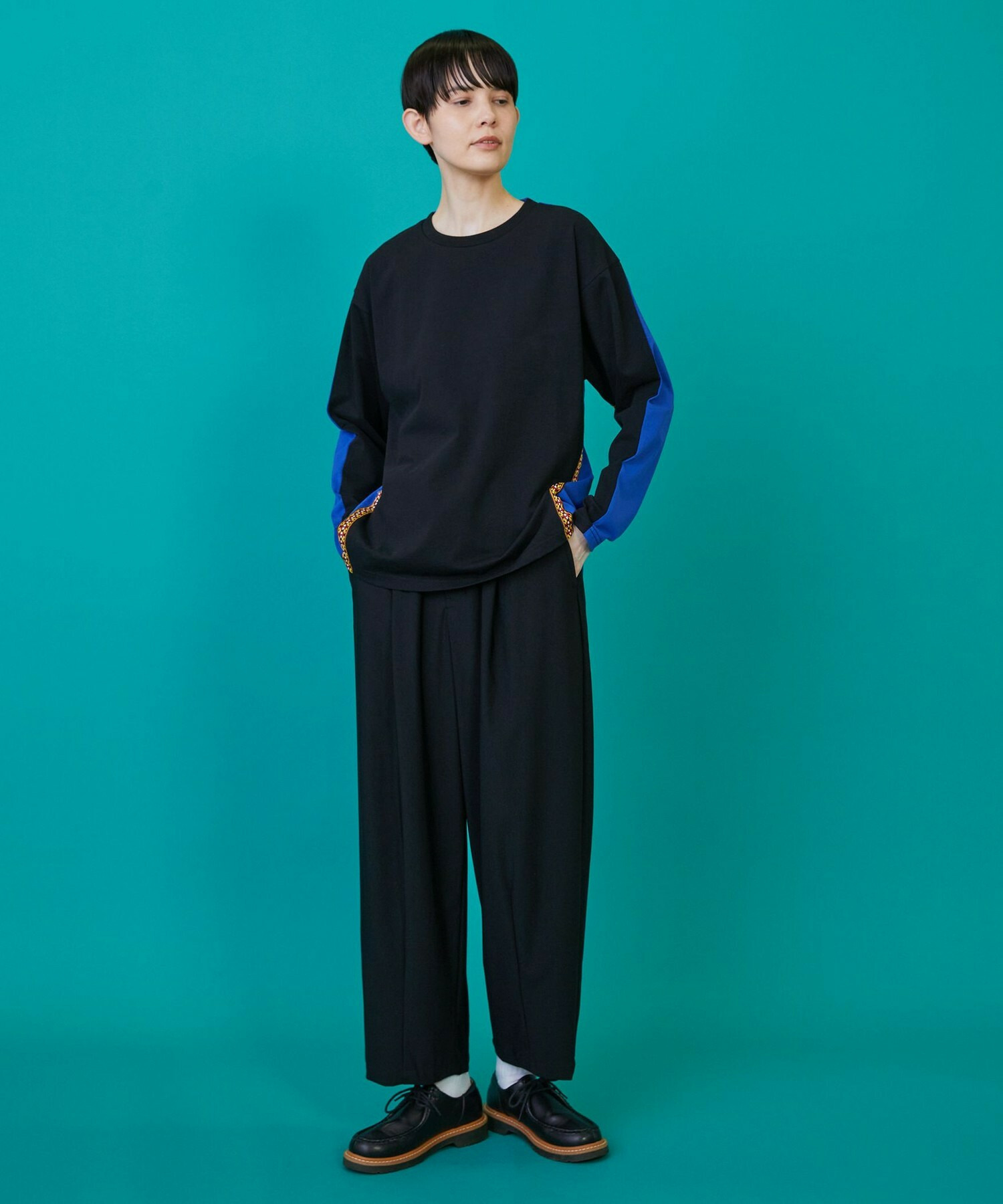 【FRAPBOIS】クールタッチ パンツ 詳細画像 ブラック 17