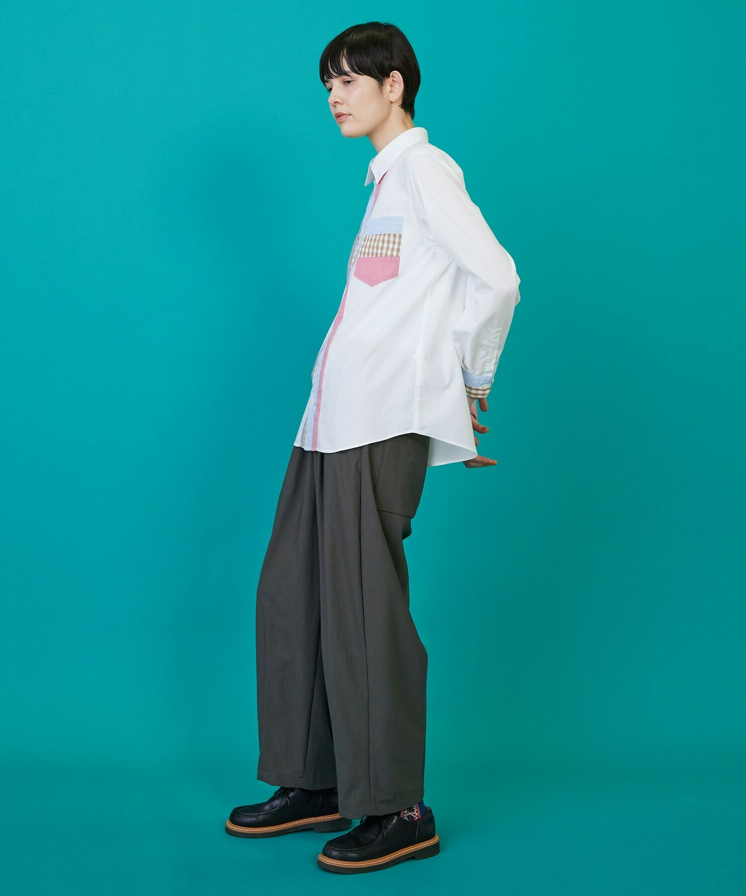 【FRAPBOIS】クールタッチ パンツ 詳細画像 ブラック 8