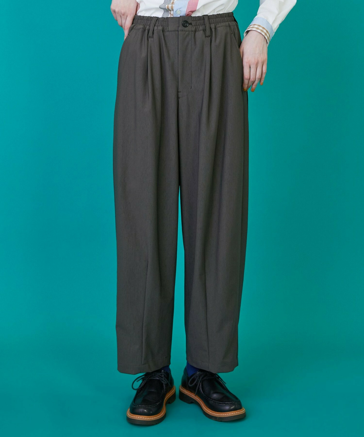 【FRAPBOIS】クールタッチ パンツ 詳細画像 チャコールグレー 1