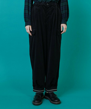 【FRAPBOIS】トリコーデ パンツ 詳細画像 ブラック 1