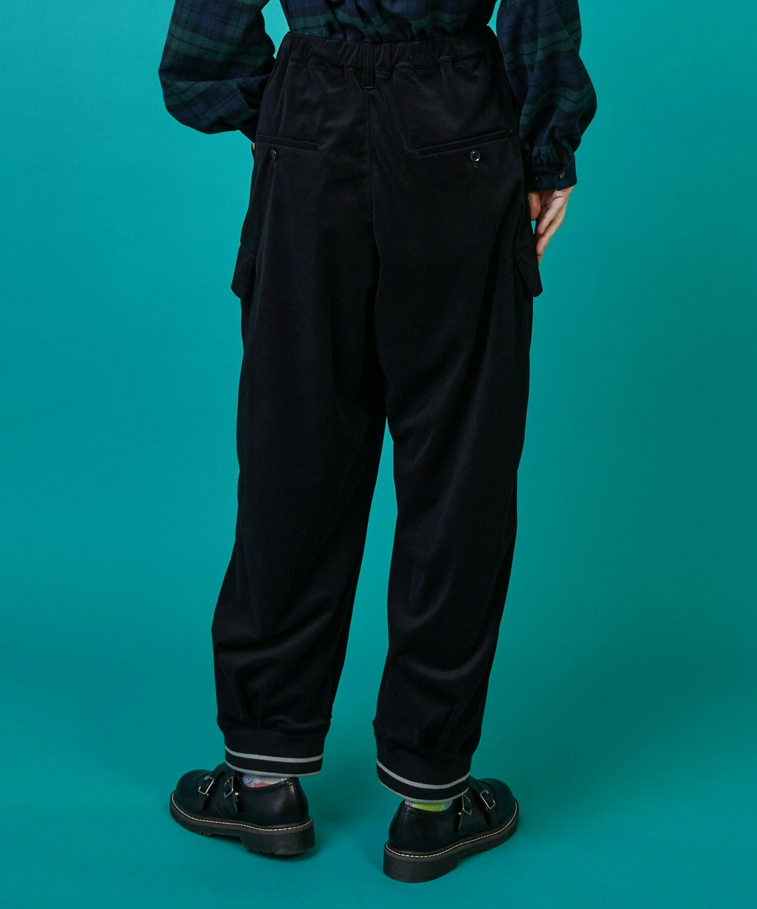 【FRAPBOIS】トリコーデ パンツ 詳細画像 ブラック 12