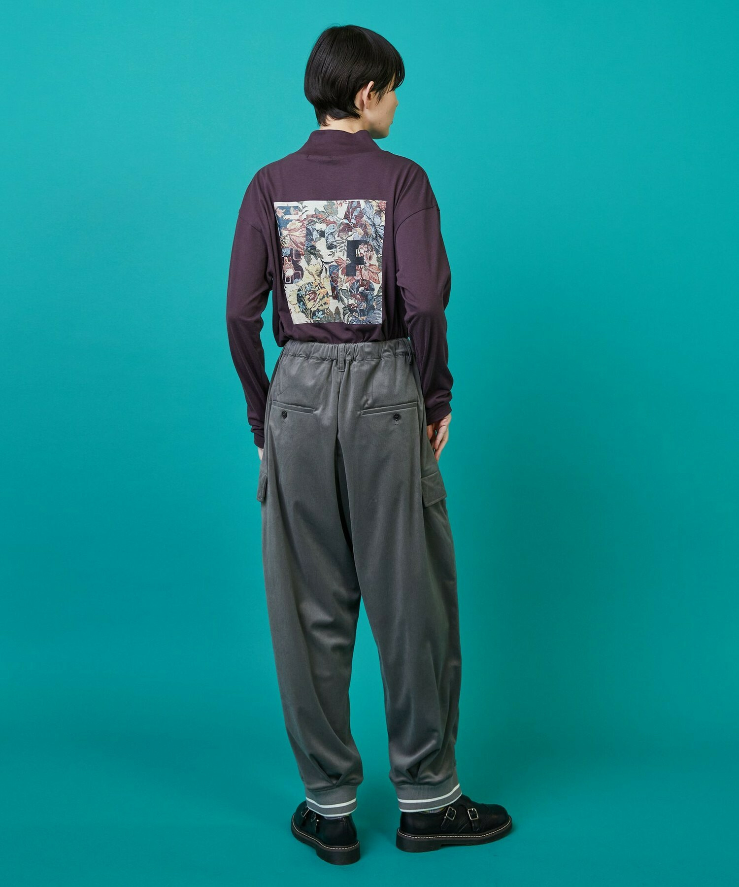 【FRAPBOIS】トリコーデ パンツ 詳細画像 ブラック 8