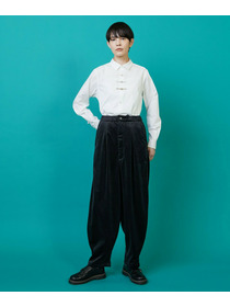 【FRAPBOIS】ベロアサール パンツ 詳細画像 ネイビー 10