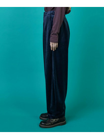 【FRAPBOIS】ベロアサール パンツ 詳細画像 ネイビー 11