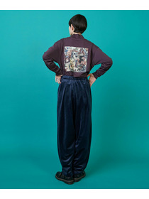 【FRAPBOIS】ベロアサール パンツ 詳細画像 ネイビー 16