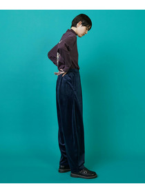 【FRAPBOIS】ベロアサール パンツ 詳細画像 ネイビー 17