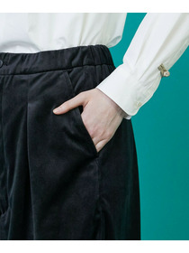 【FRAPBOIS】ベロアサール パンツ 詳細画像 ネイビー 3