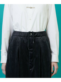 【FRAPBOIS】ベロアサール パンツ 詳細画像 ネイビー 4