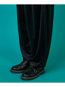 【FRAPBOIS】ベロアサール パンツ 詳細画像 ネイビー 5