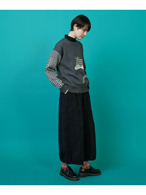 【FRAPBOIS】バルーンキュロット パンツ 詳細画像 ブラック 19