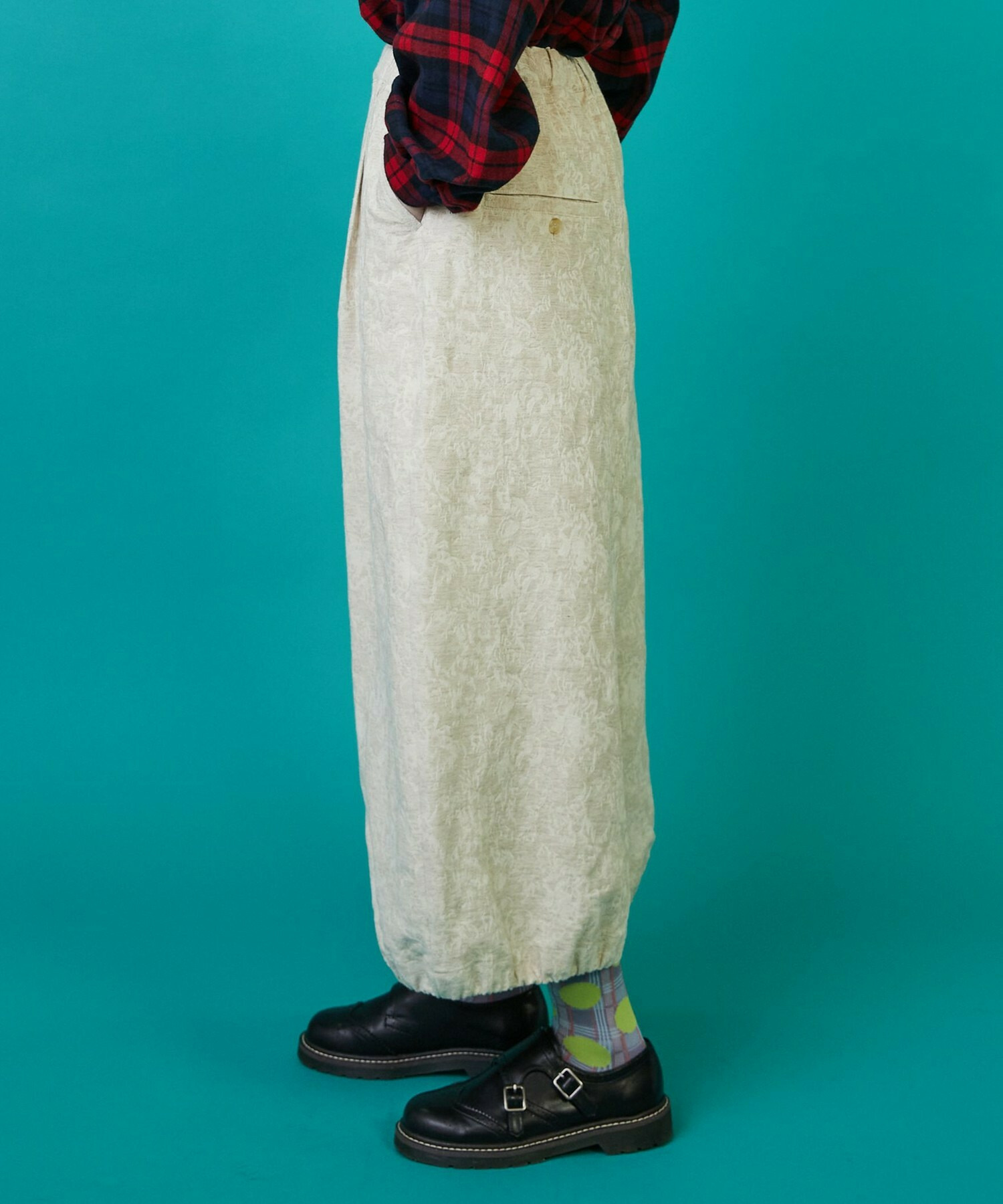 【FRAPBOIS】バルーンキュロット パンツ 詳細画像 ブラック 1