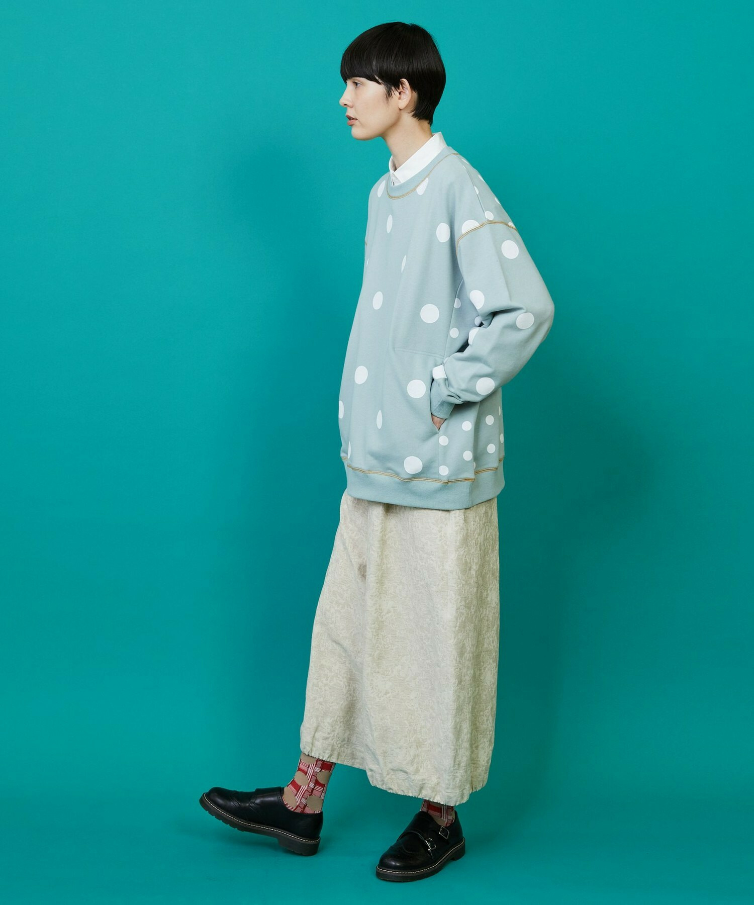 【FRAPBOIS】バルーンキュロット パンツ 詳細画像 ブラック 11