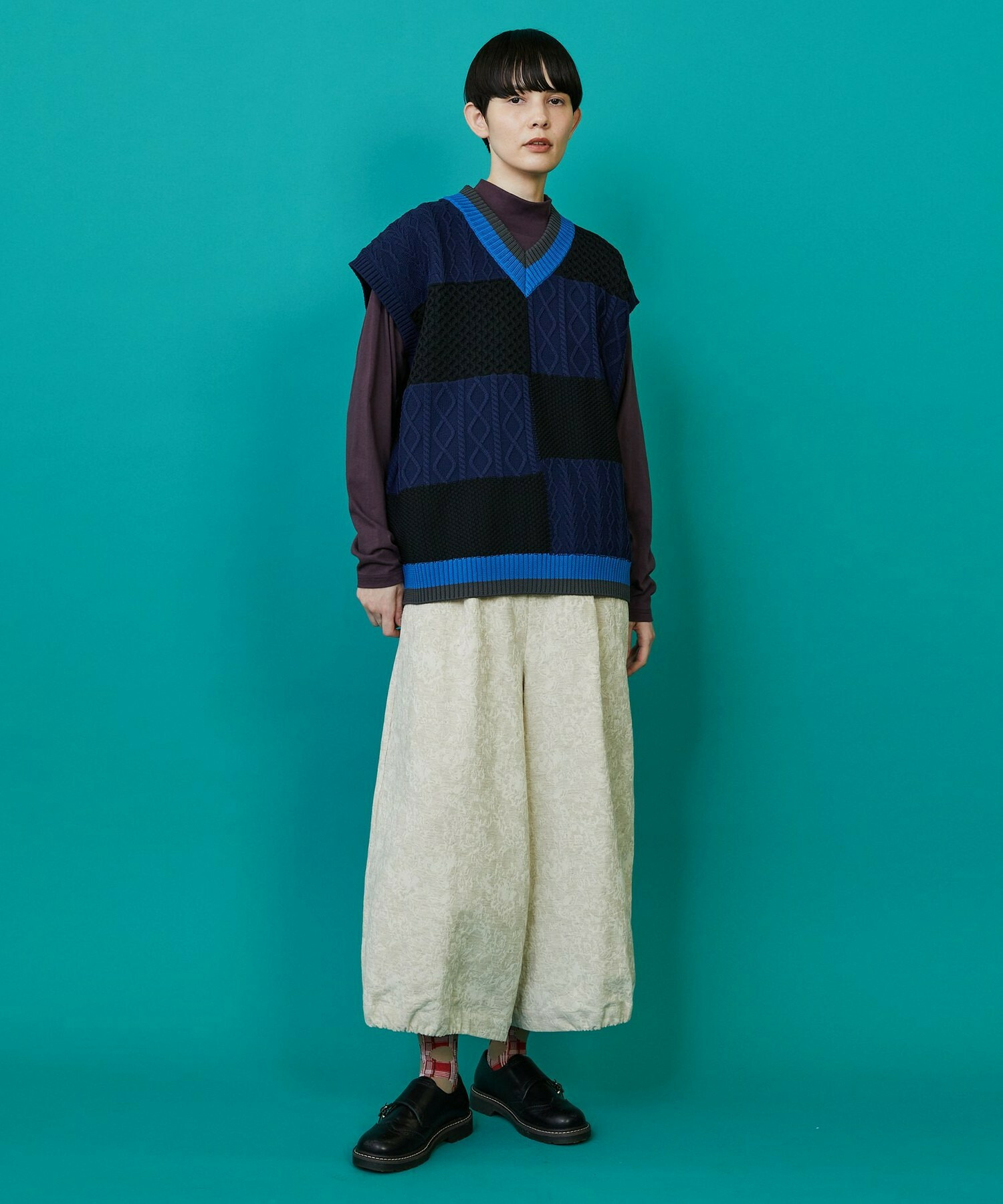 【FRAPBOIS】バルーンキュロット パンツ 詳細画像 ブラック 12