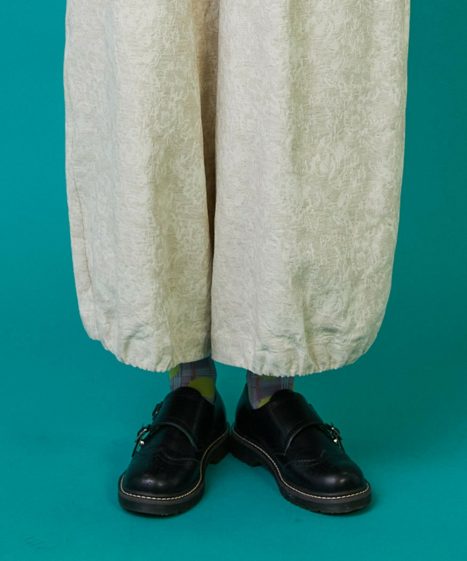 【FRAPBOIS】バルーンキュロット パンツ 詳細画像 ブラック 3