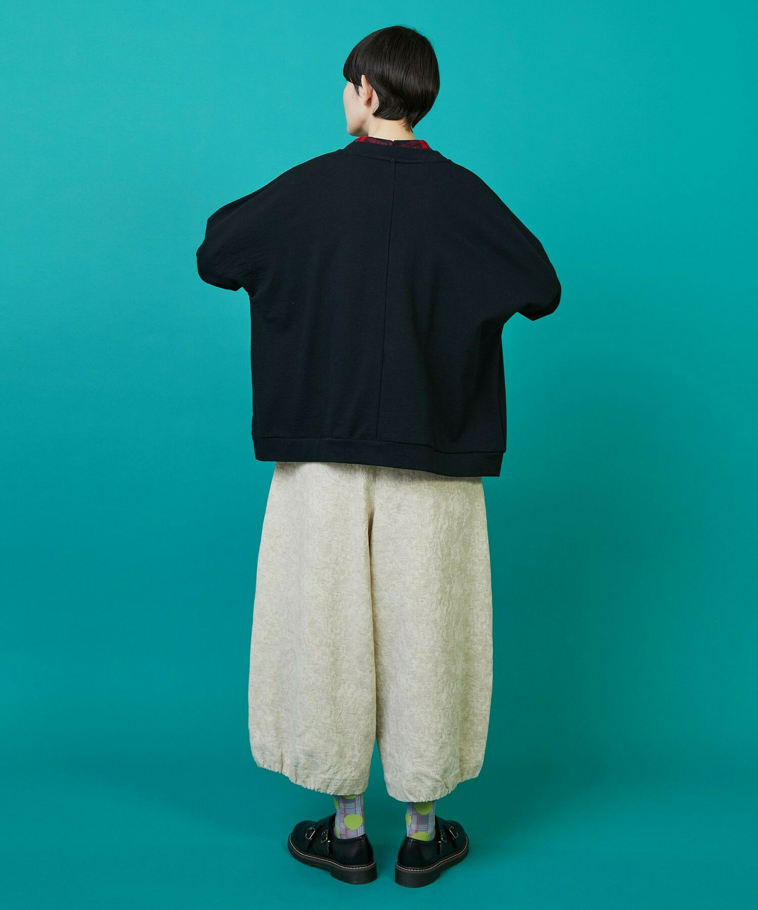 【FRAPBOIS】バルーンキュロット パンツ 詳細画像 ブラック 7