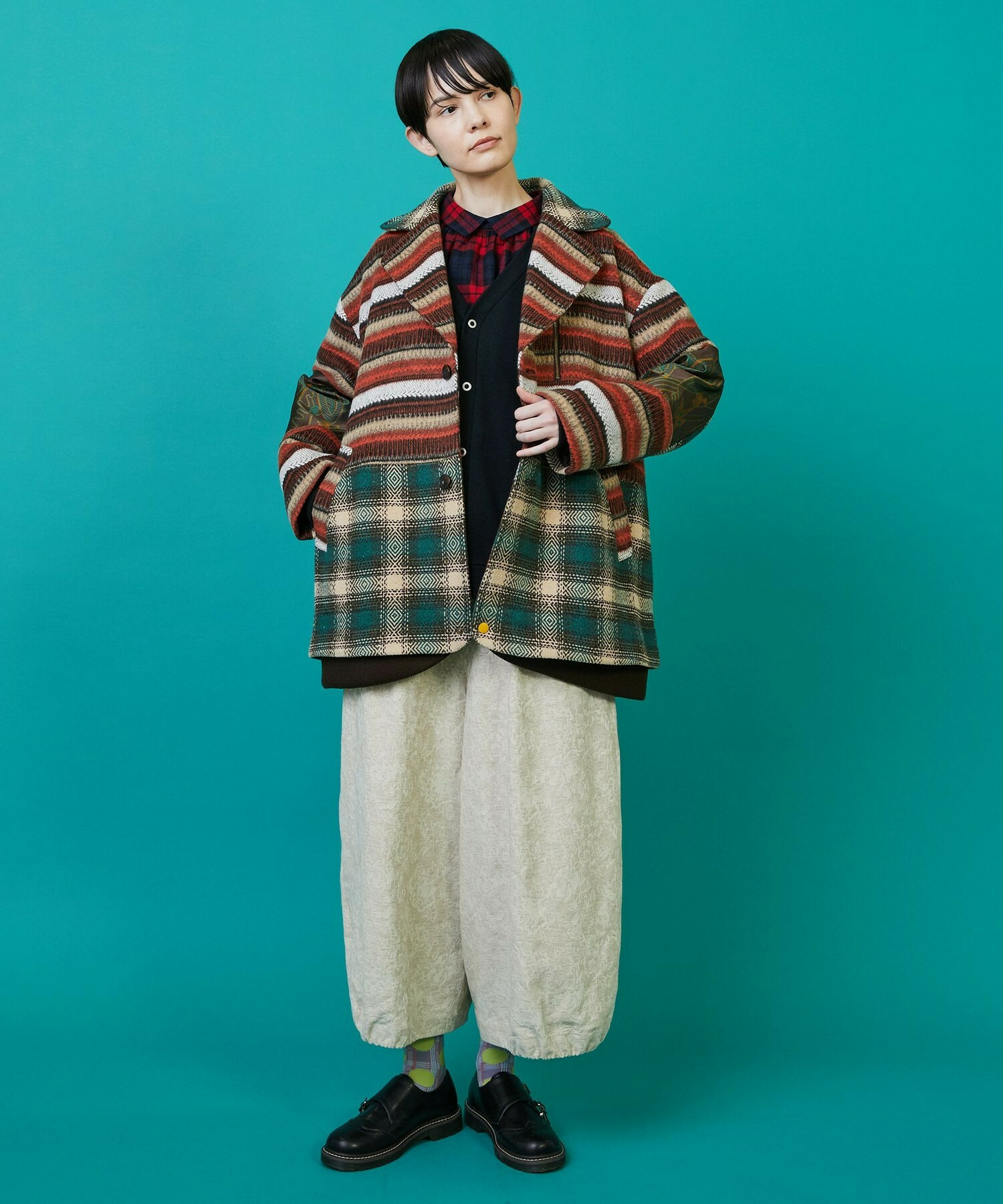 【FRAPBOIS】バルーンキュロット パンツ 詳細画像 ブラック 8