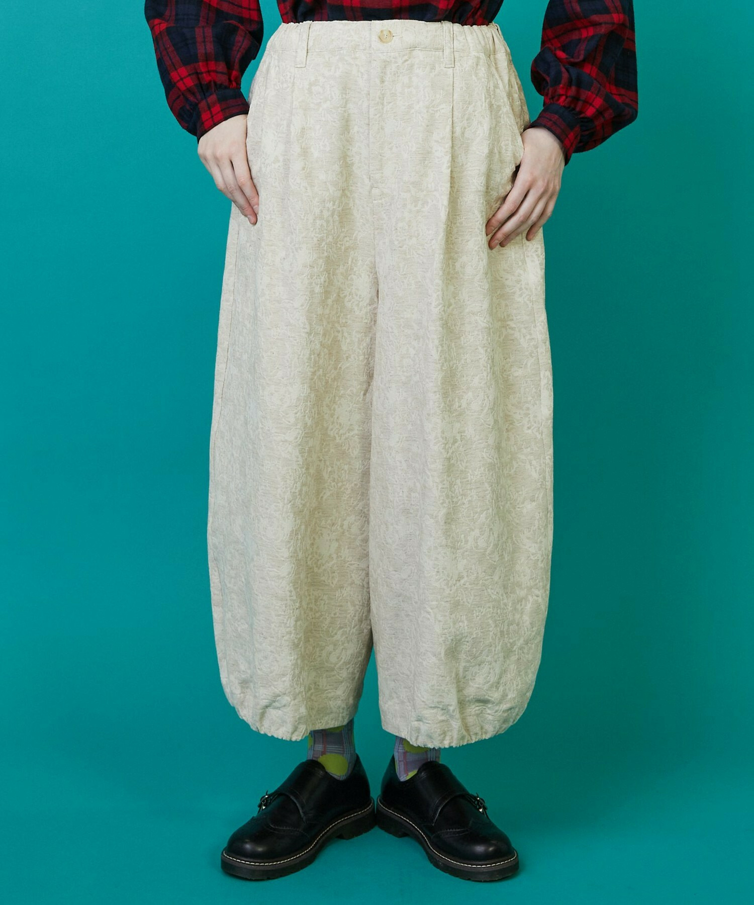 【FRAPBOIS】バルーンキュロット パンツ 詳細画像 キナリ 1