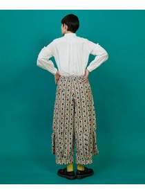 【FRAPBOIS】ドライフラワー パンツ 詳細画像 グレー系その他 10