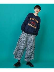 【FRAPBOIS】ドライフラワー パンツ 詳細画像 グレー系その他 15