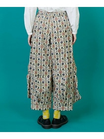 【FRAPBOIS】ドライフラワー パンツ 詳細画像 グレー系その他 2