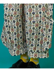 【FRAPBOIS】ドライフラワー パンツ 詳細画像 グレー系その他 4