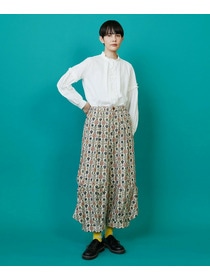 【FRAPBOIS】ドライフラワー パンツ 詳細画像 グレー系その他 7