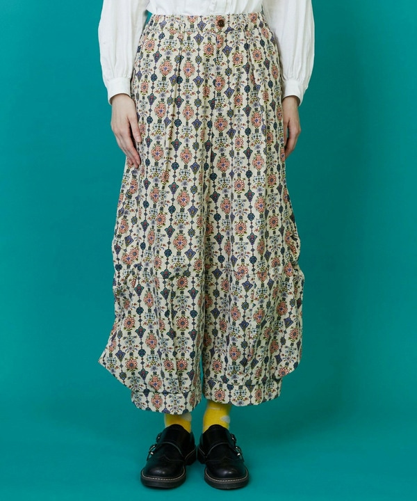 【FRAPBOIS】ドライフラワー パンツ