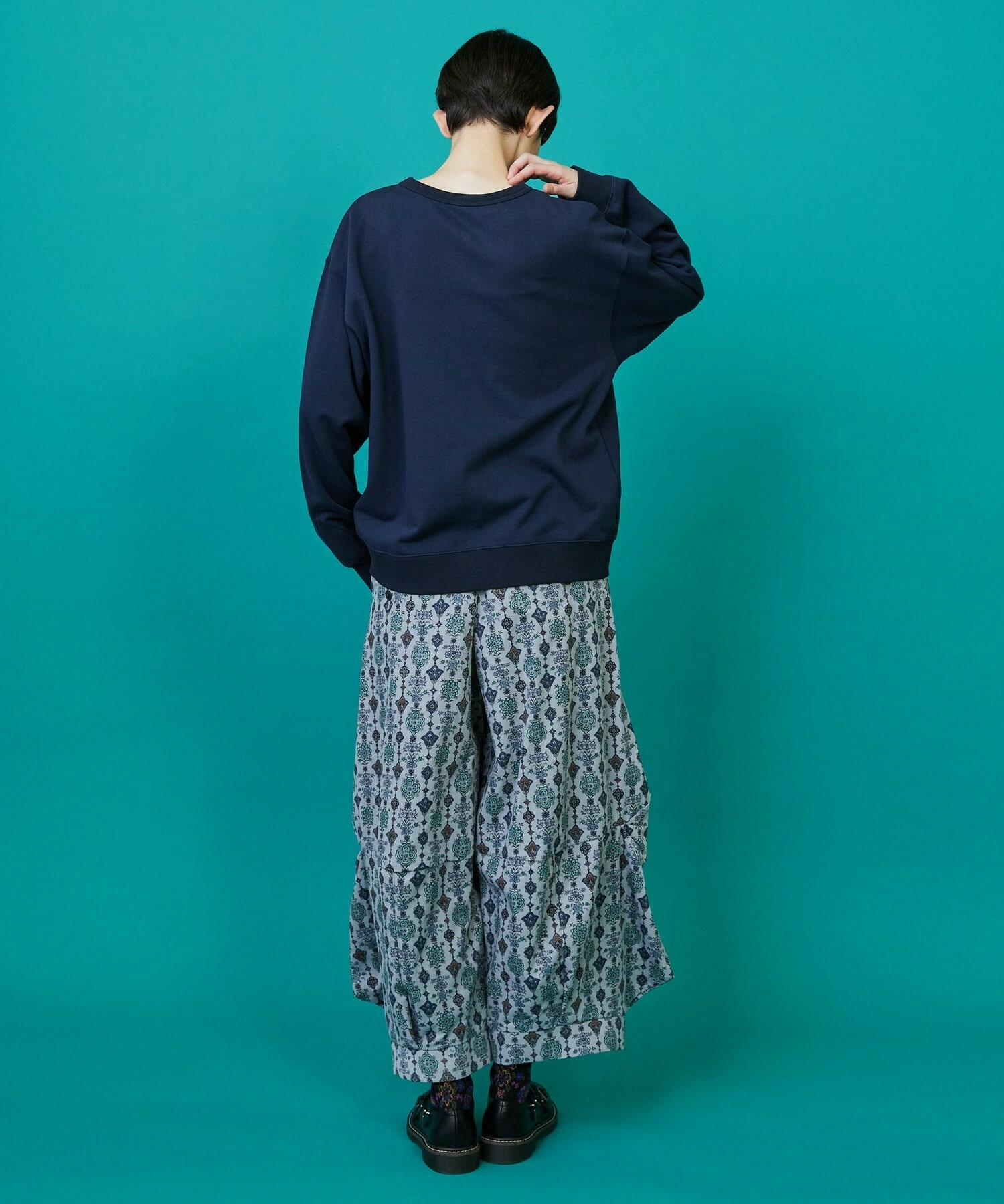 【FRAPBOIS】ドライフラワー パンツ 詳細画像 グレー系その他 18