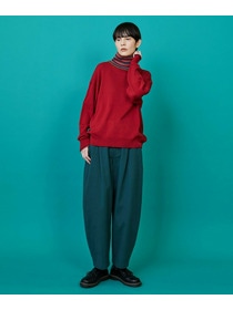 【FRAPBOIS】カーブツイル パンツ 詳細画像 グリーン 19