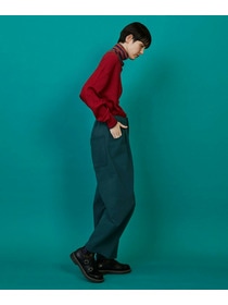 【FRAPBOIS】カーブツイル パンツ 詳細画像 グリーン 25