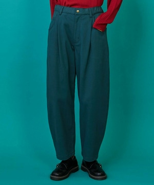 【FRAPBOIS】カーブツイル パンツ 詳細画像 グリーン 1