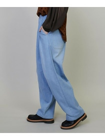 【FRAPBOIS】モーメントデニム デニムパンツ 詳細画像 サックスブルー 20