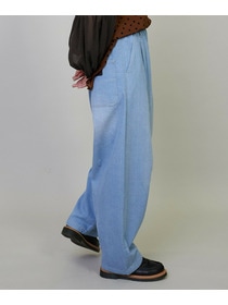 【FRAPBOIS】モーメントデニム デニムパンツ 詳細画像 サックスブルー 22