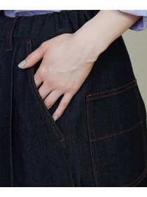 【FRAPBOIS】モーメントデニム デニムパンツ 詳細画像 サックスブルー 5