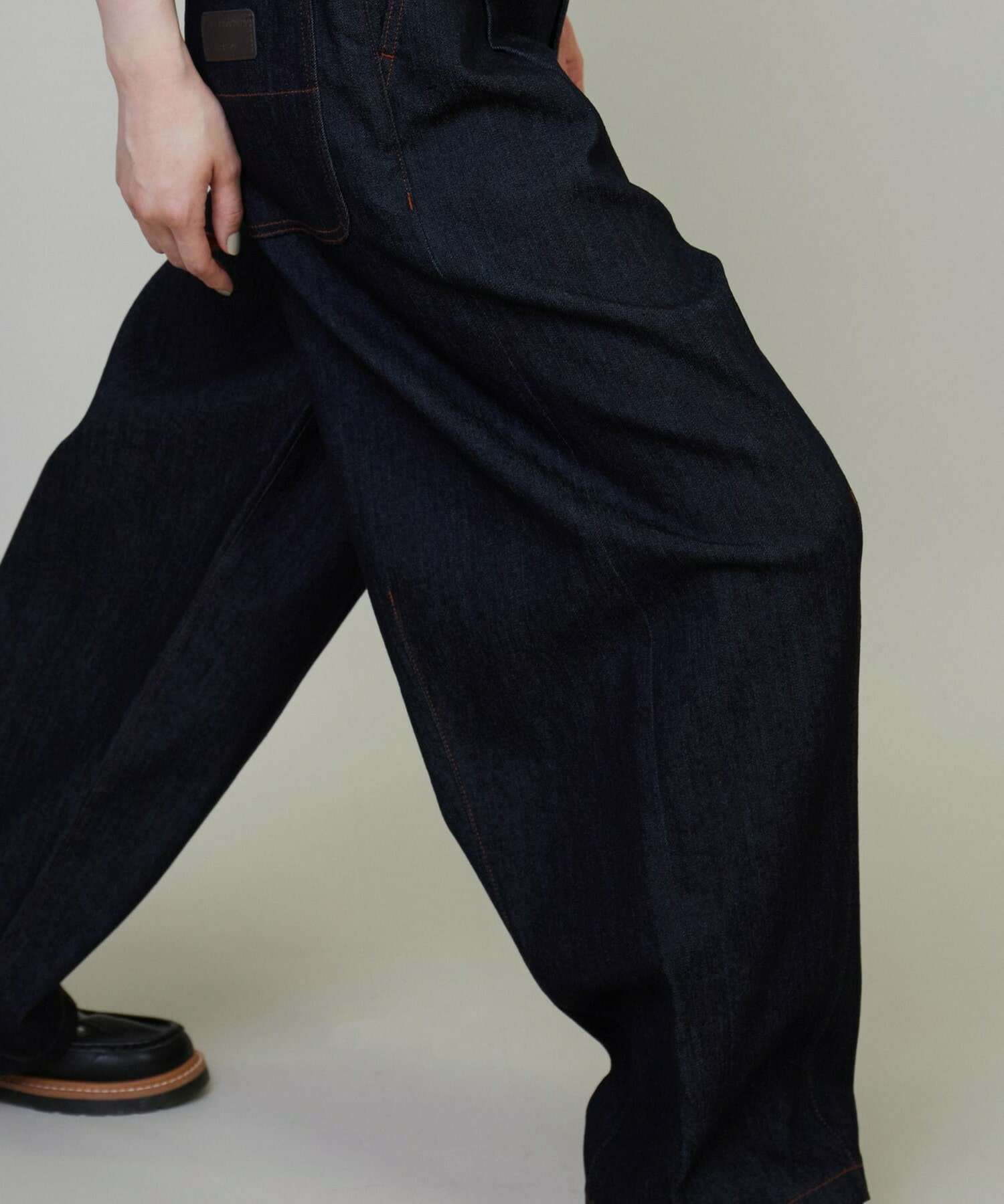 【FRAPBOIS】モーメントデニム デニムパンツ 詳細画像 サックスブルー 11