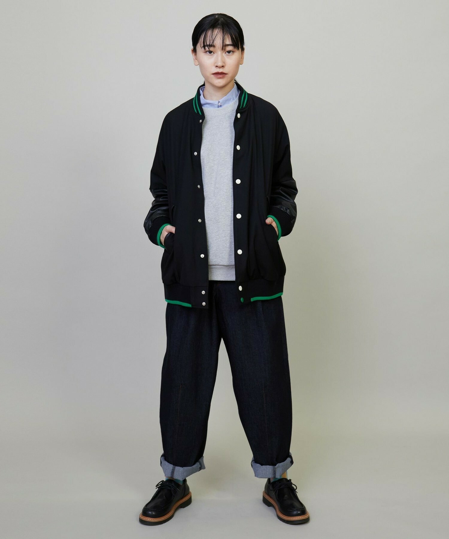 【FRAPBOIS】モーメントデニム デニムパンツ 詳細画像 サックスブルー 19