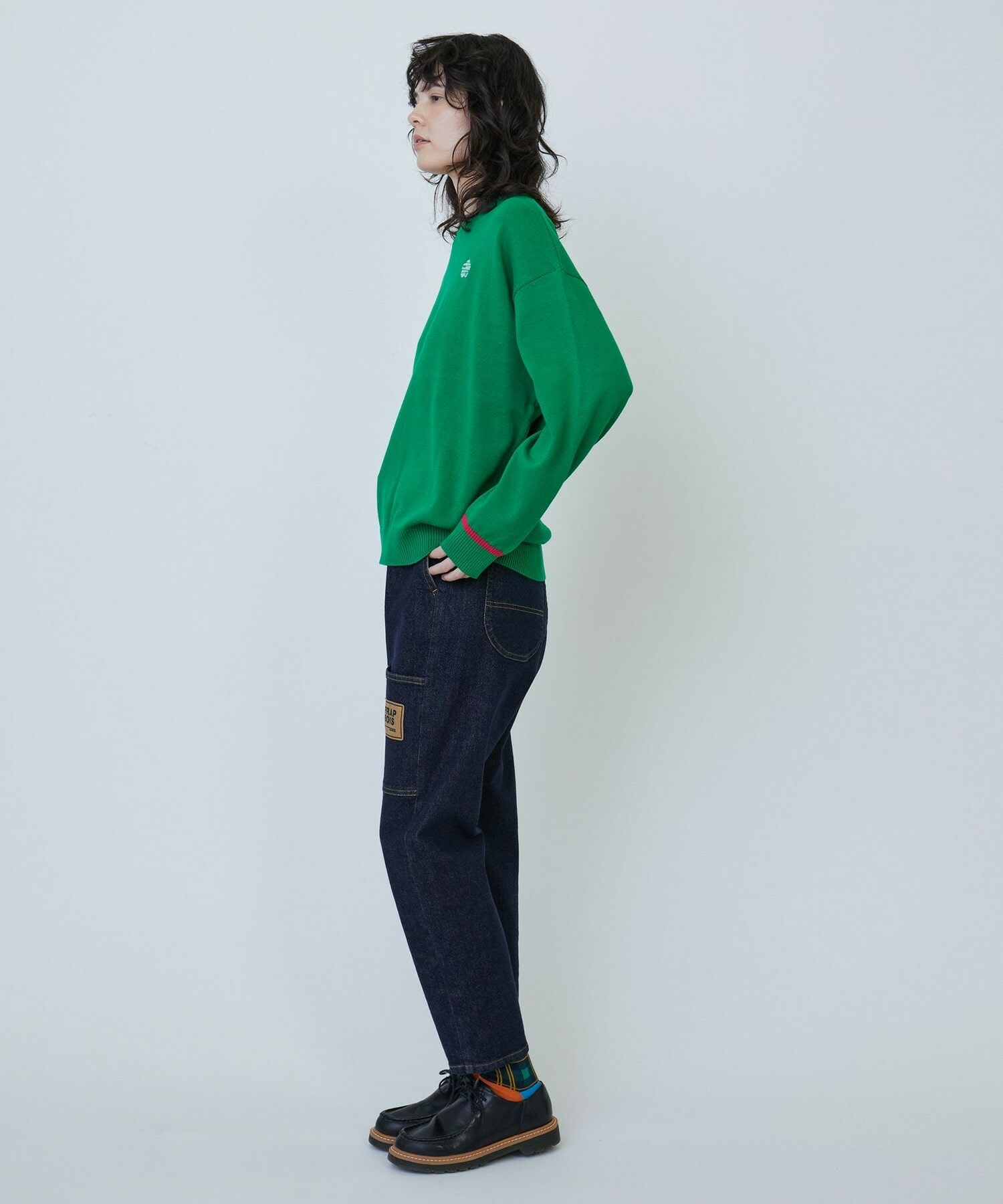 【FRAPBOIS】ムーブデニム2 デニムパンツ 詳細画像 ブラック 29