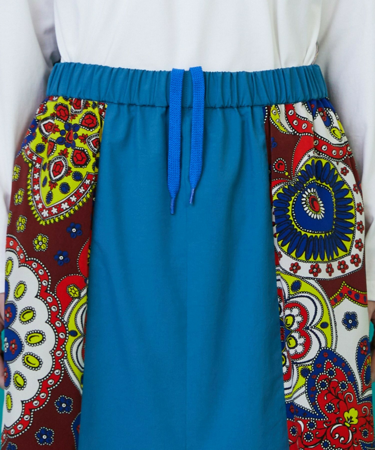 [FRAPBOIS] 圍巾裙，詳細圖片，黑色，5