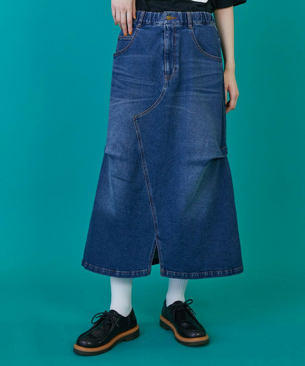 【FRAPBOIS】カーブデニム3 スカート