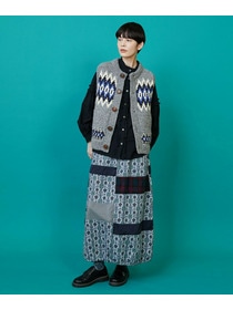 【FRAPBOIS】ドライフラワー スカート 詳細画像 ベージュ系その他 9