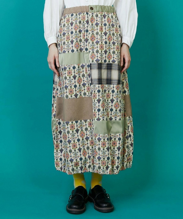 ドライフラワー スカート 詳細画像 ベージュ系その他 1