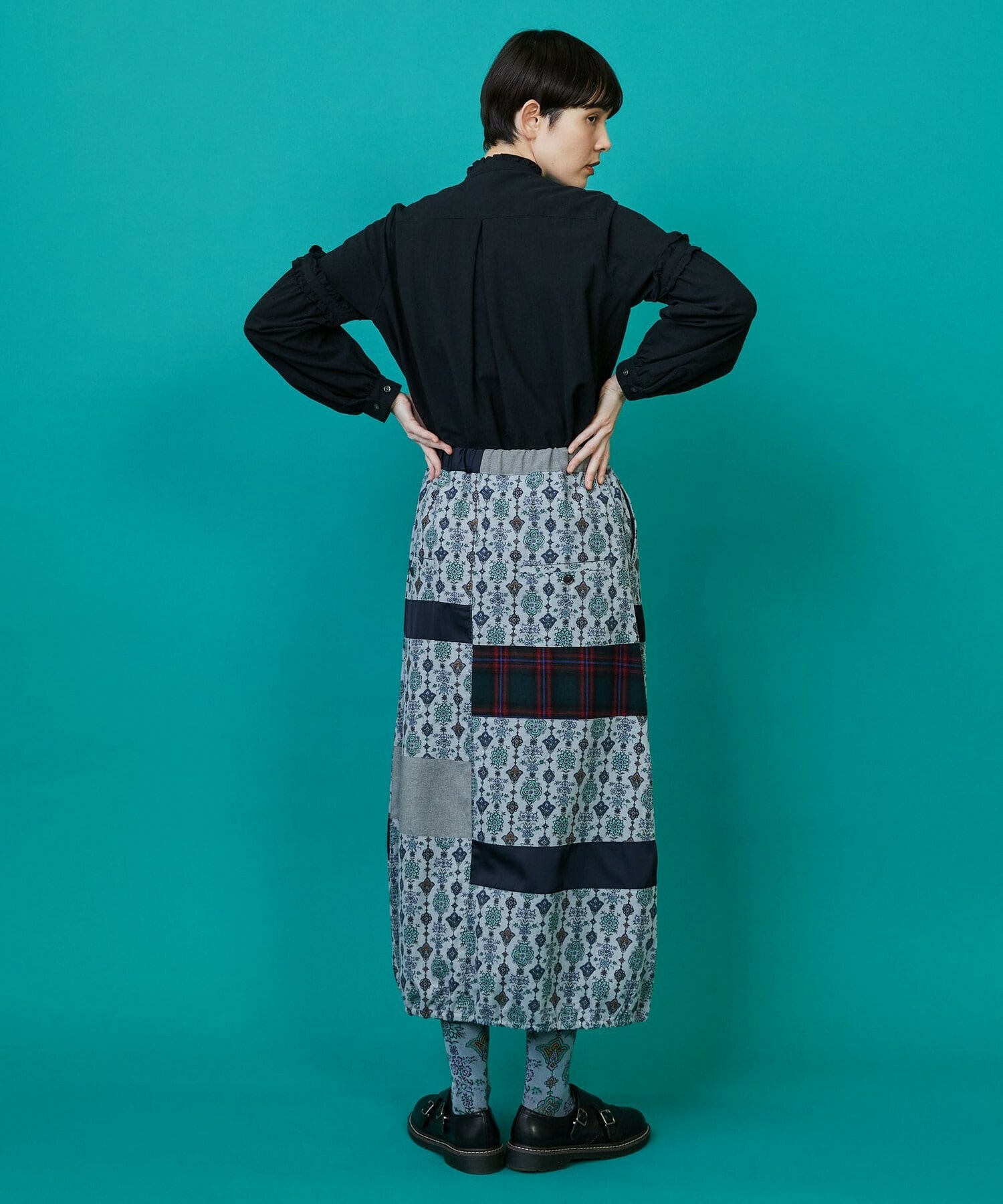 【FRAPBOIS】ドライフラワー スカート 詳細画像 ベージュ系その他 12