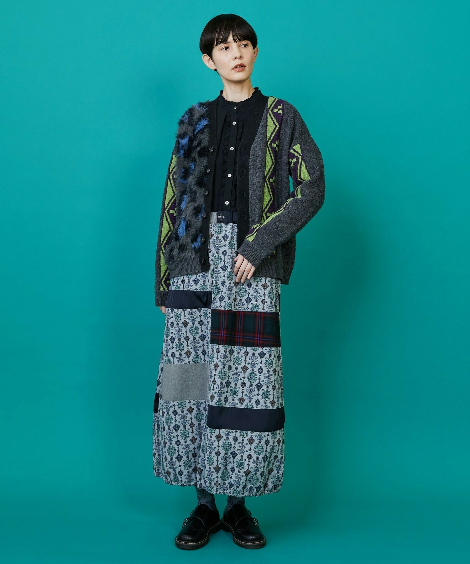 【FRAPBOIS】ドライフラワー スカート 詳細画像 ベージュ系その他 15