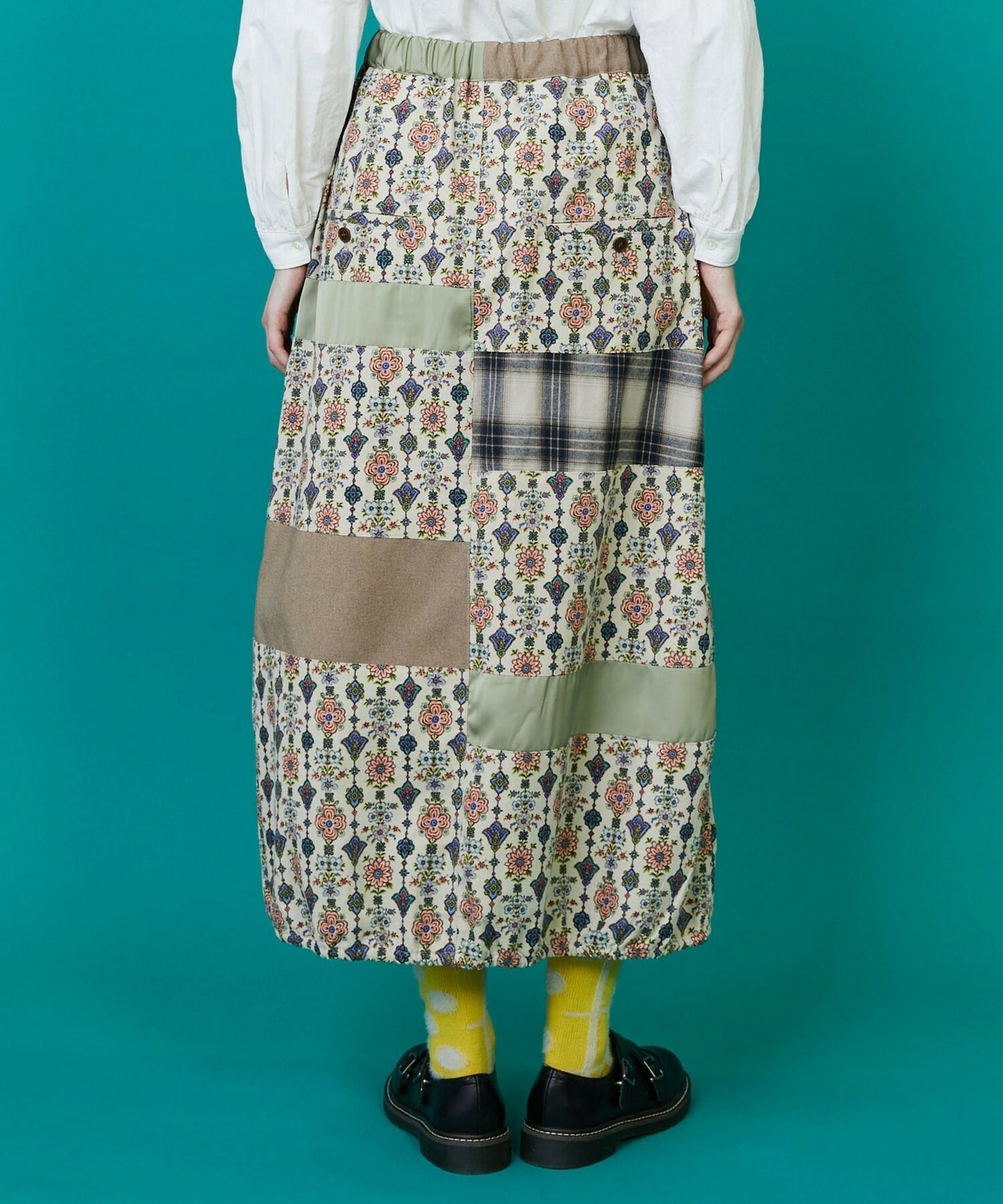 【FRAPBOIS】ドライフラワー スカート 詳細画像 ベージュ系その他 17