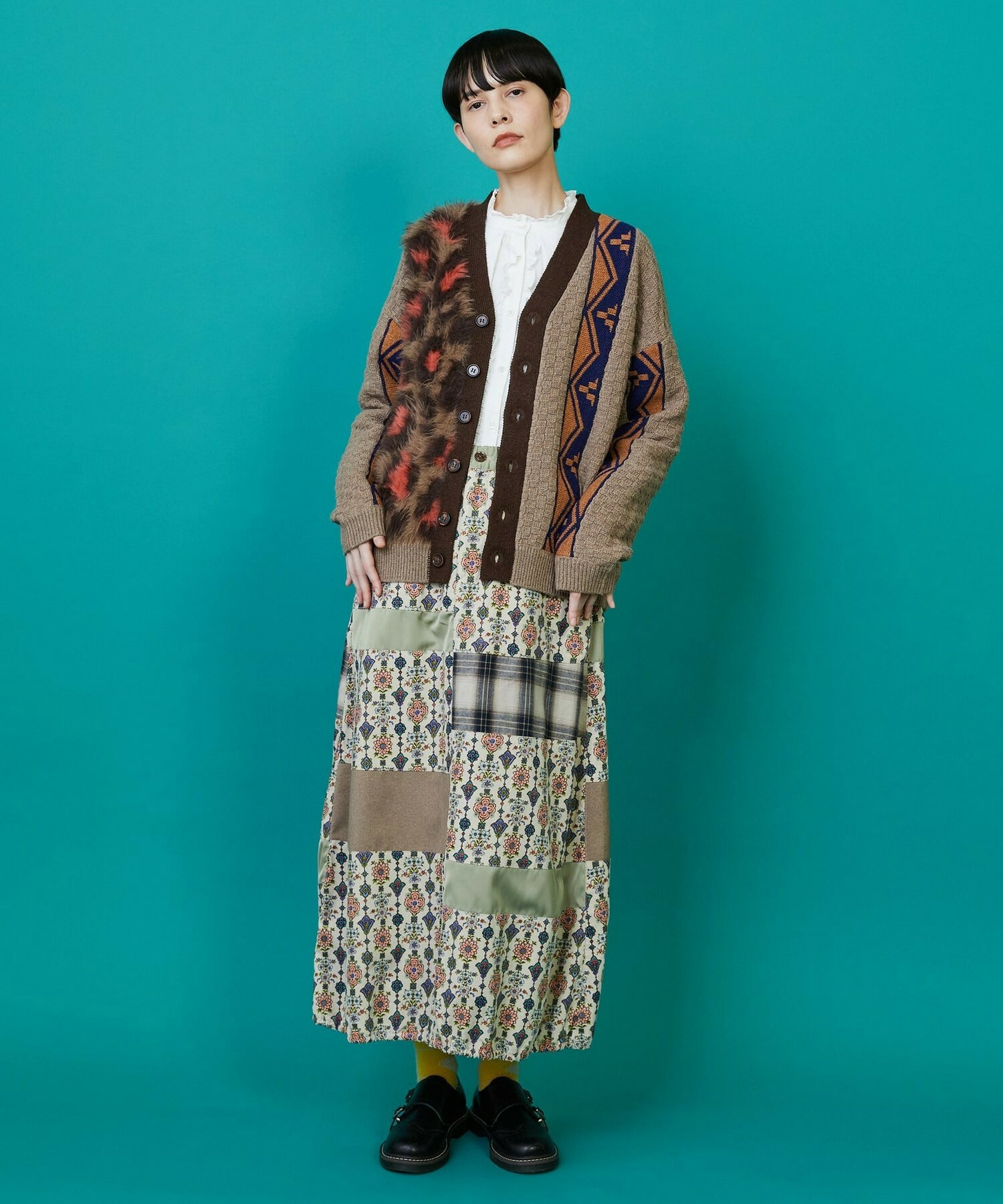 【FRAPBOIS】ドライフラワー スカート 詳細画像 ベージュ系その他 24