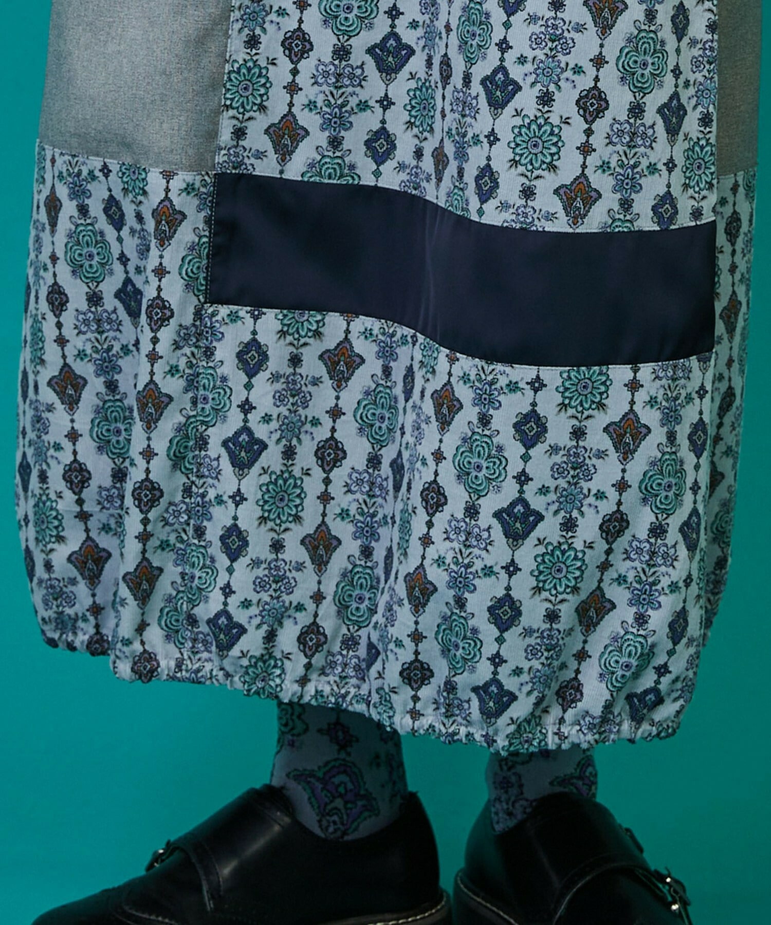 【FRAPBOIS】ドライフラワー スカート 詳細画像 ベージュ系その他 5